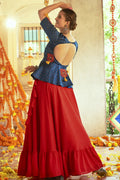 traditional chaniya choli for navratri