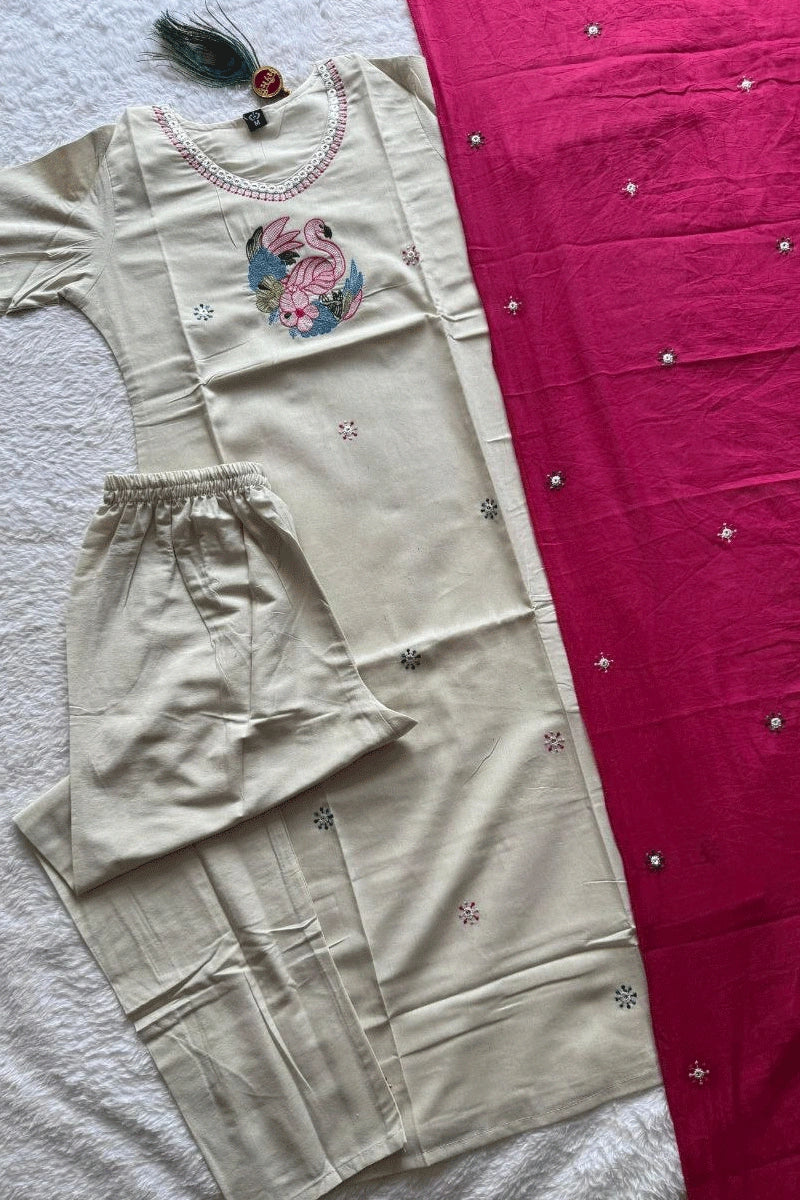 traditional khadi cotton dress