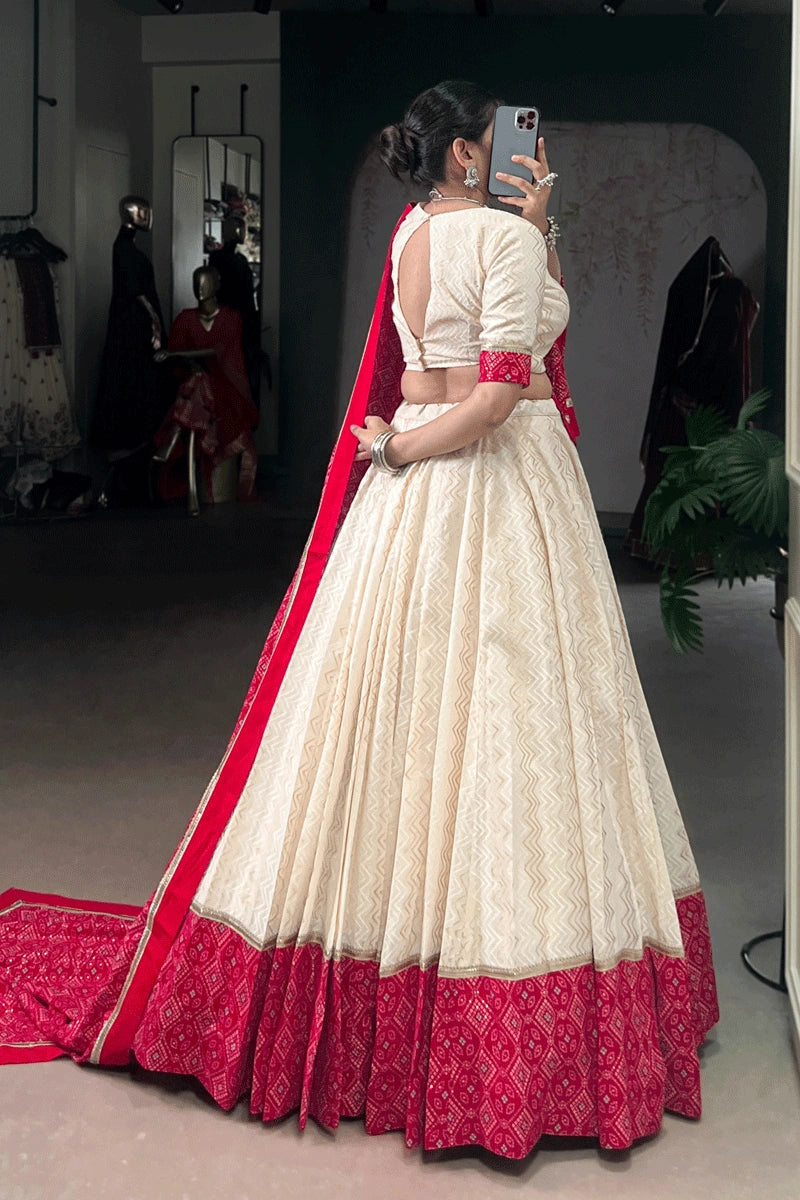 traditional navratri lehenga for women