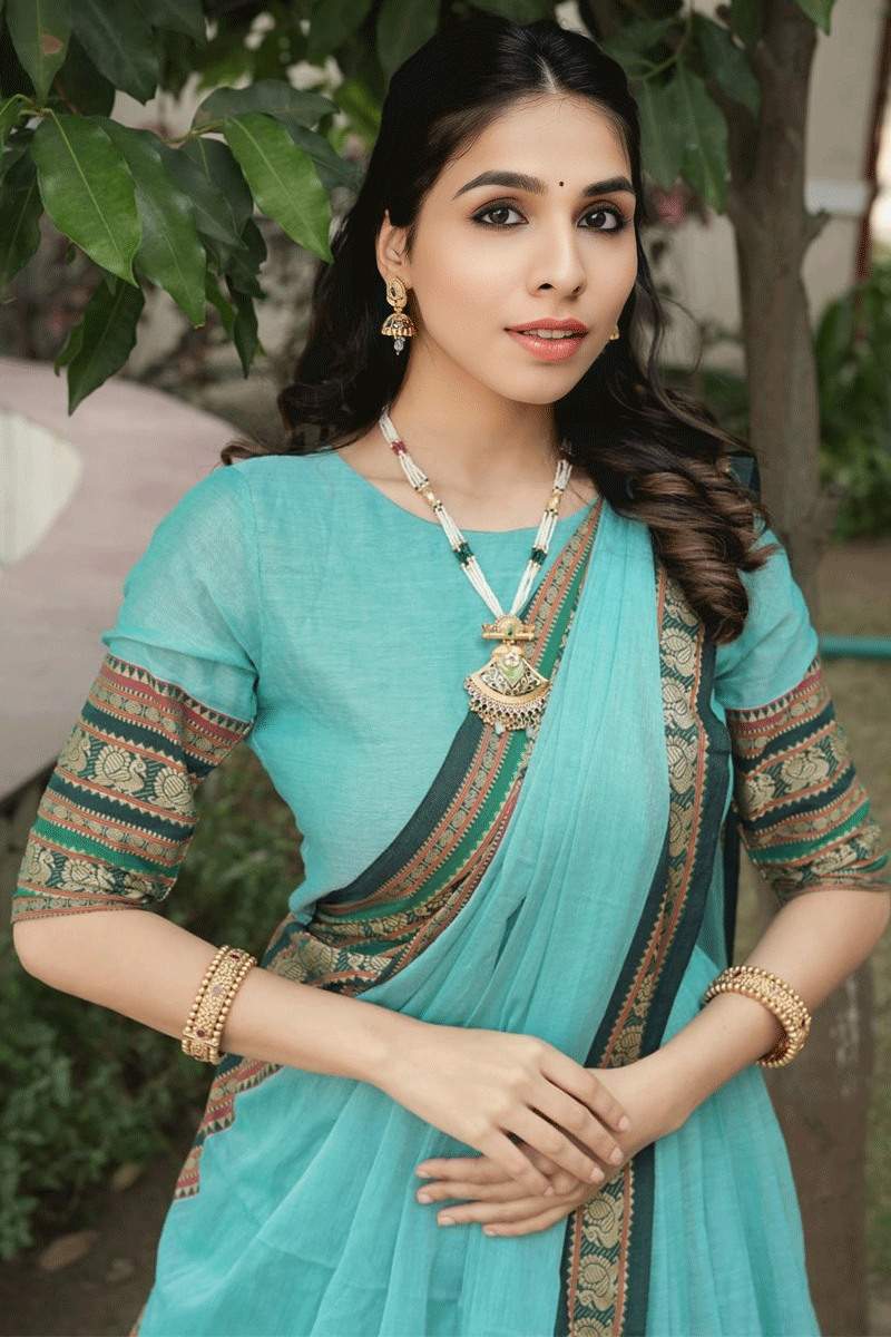 pongal special pattu half saree