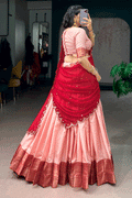 traditional south indian half saree