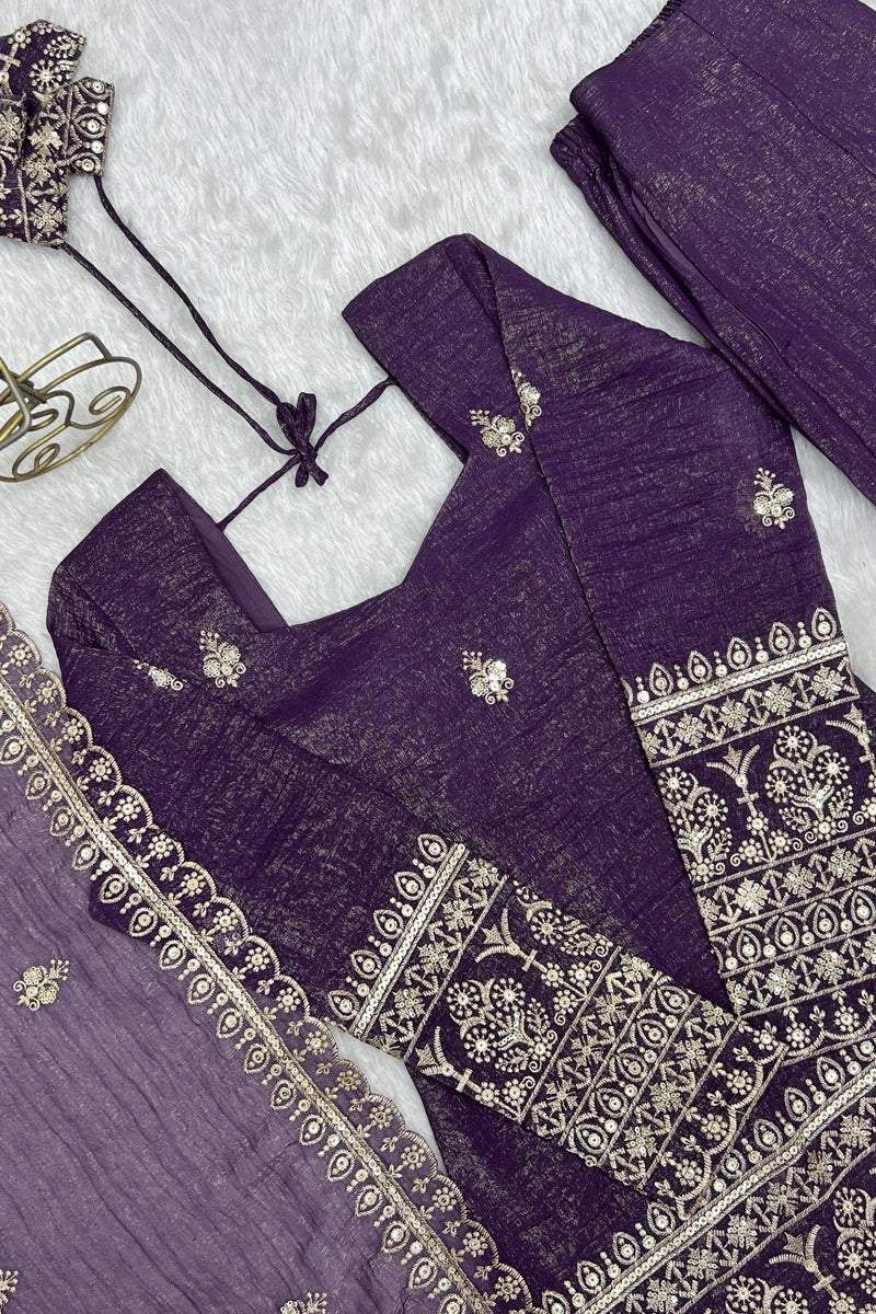 trendy bell bottom pant set