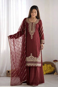 trendy plazzo dress design