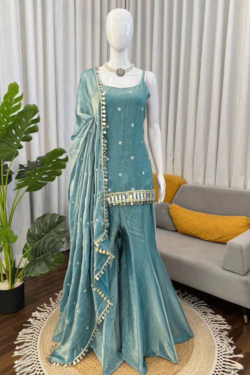 trendy sharara set for wedding