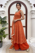 wedding function plazzo dress