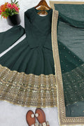wedding special long anarkali suit