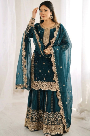 wedding special plazo dress