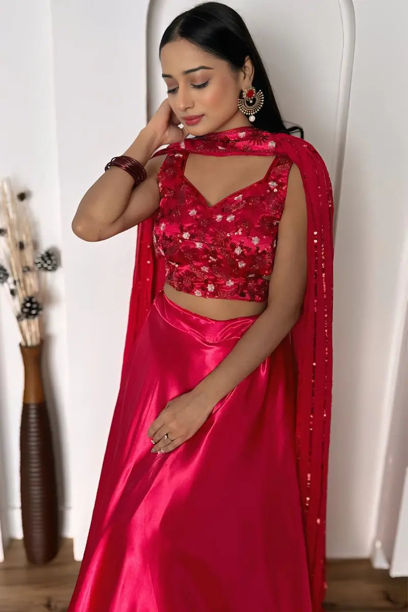 wedding saree and lehenga