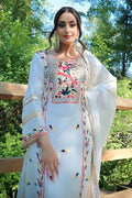 white color salwar suit for girls