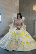 yellow lehenga for bridal