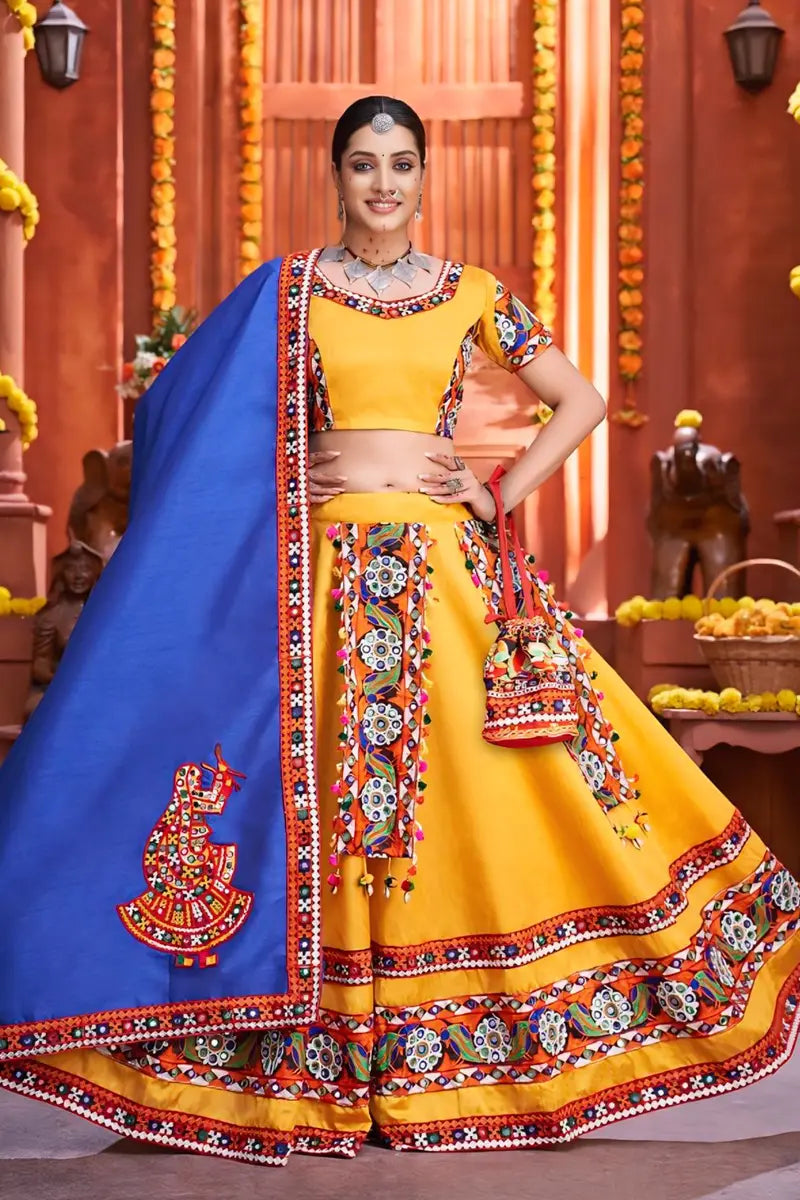 Yellow Lehenga Choli for Haldi