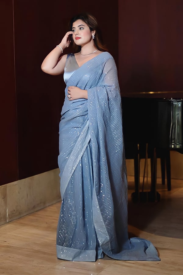 Stunning Designer Sarees You Can Wear To Your Reception Party | HerZindagi