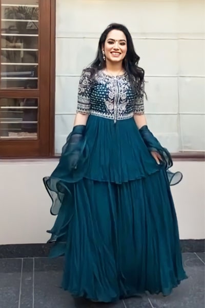 Modern Gharara Sharara dress