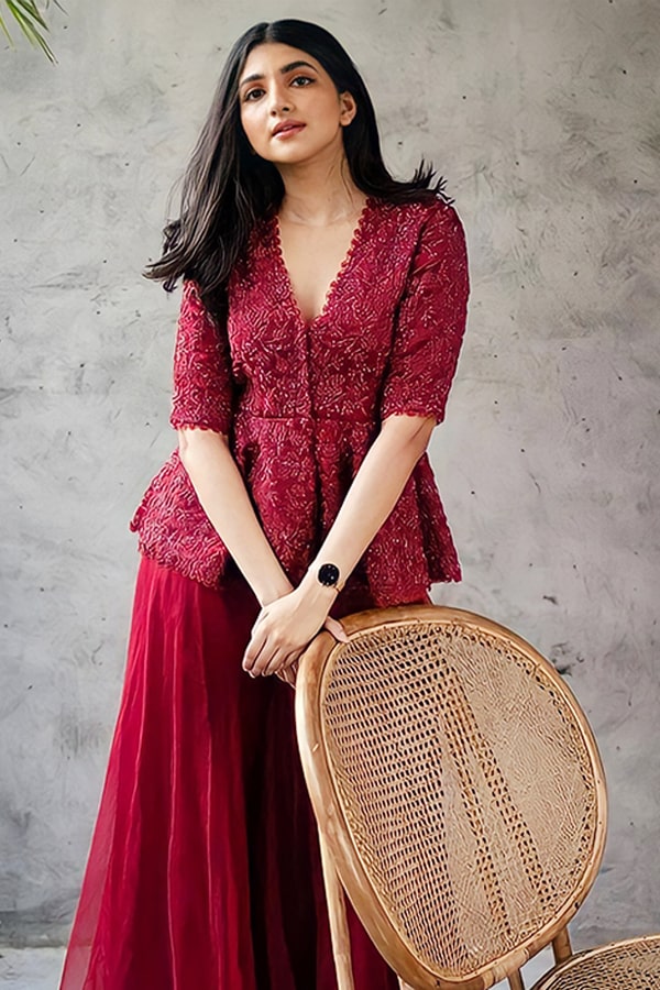 Raksha bandhan special dress for girl 2021 Red