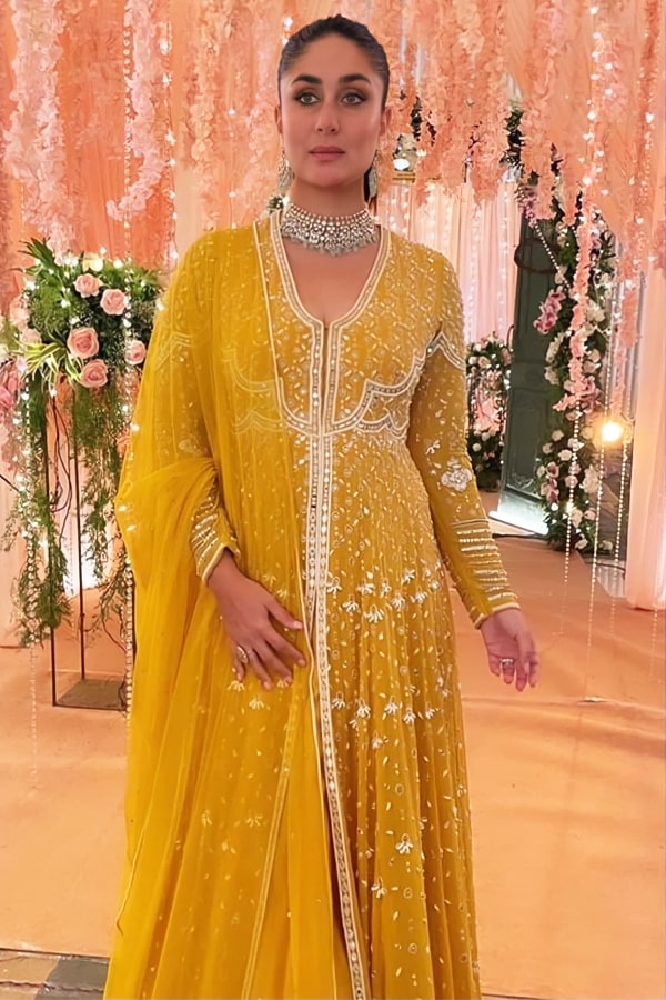 Georgette Party Wear Kareena Kapoor Designer Suits