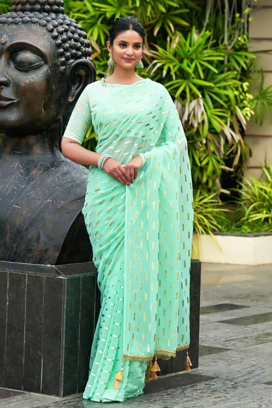 Party wear latest saree design 2021 Latest