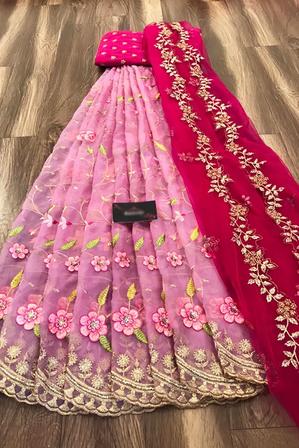 Traditional half saree with price
