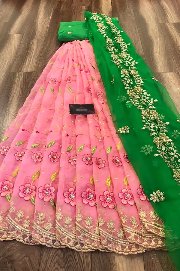 Traditional half saree with price 2021