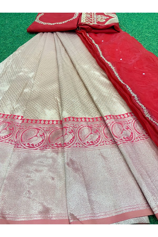 kanjeevaram south indian bridal saree (2)
