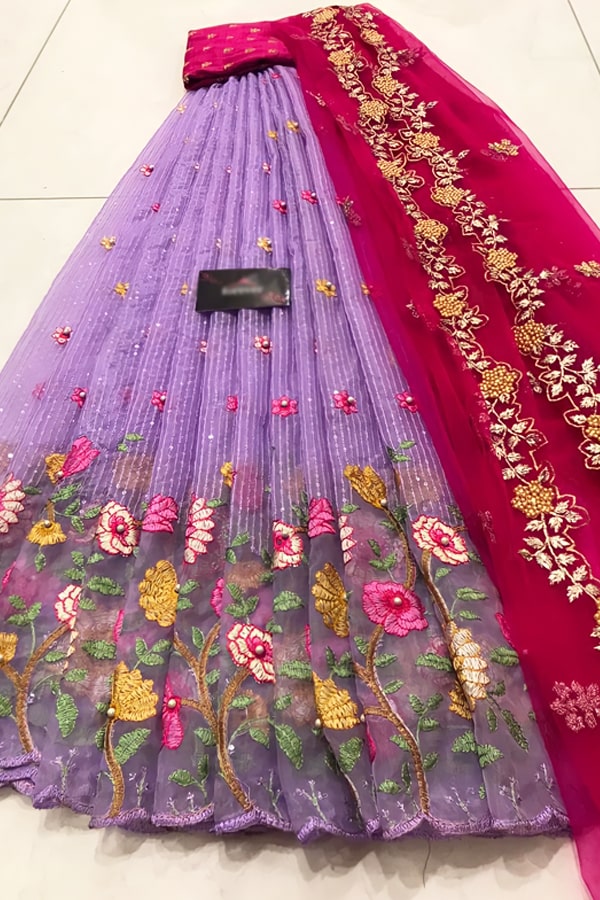 traditional half saree with price