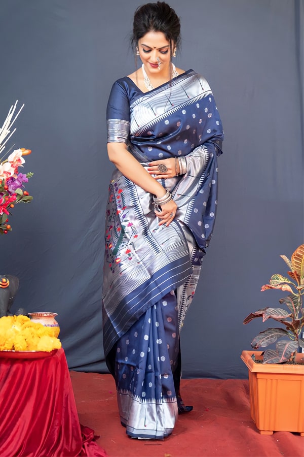 Maharashtrian Paithani Saree For Women