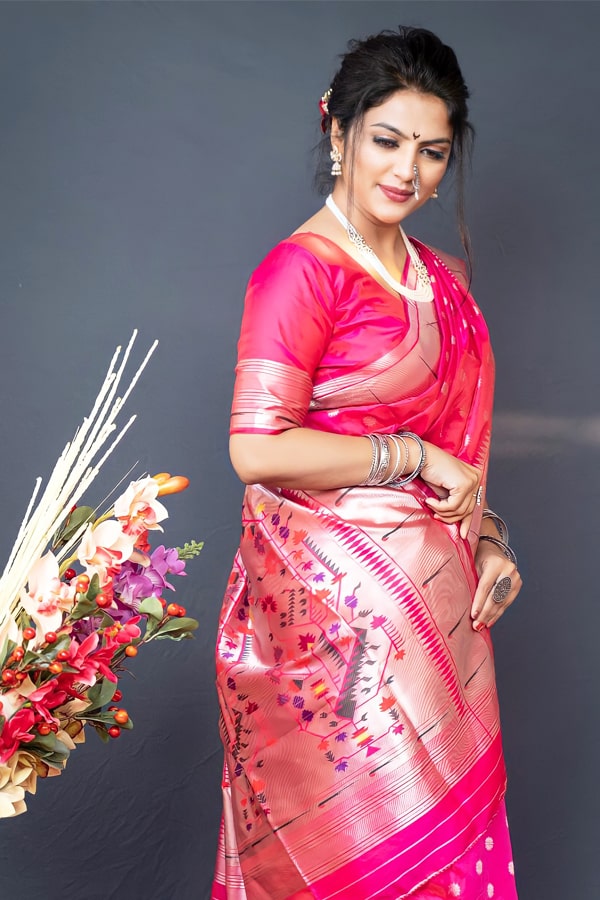 Paithani Silk Saree For Wedding