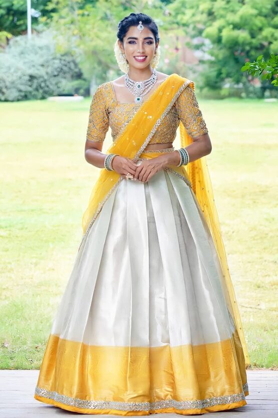 pattu saree latest maggam work blouse for bride
