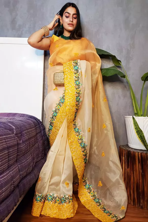 Indian bridesmaid sarees for weddings 2022