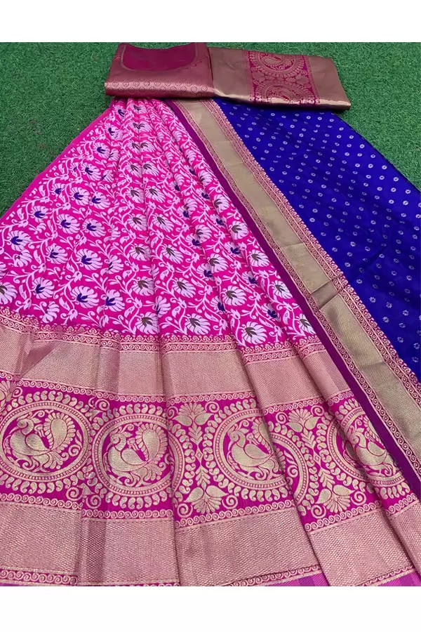 pattu half sarees online with price