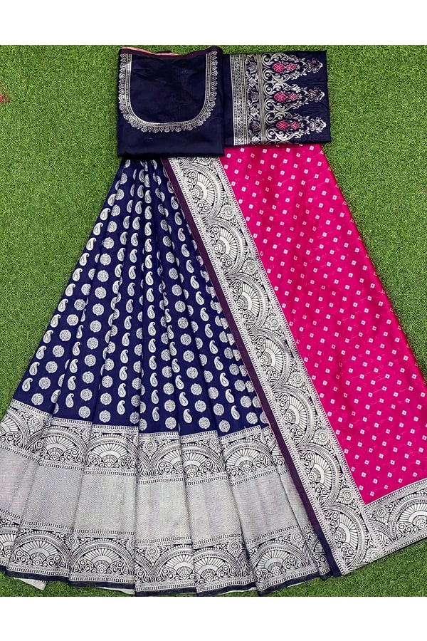 traditional pattu half saree online shopping