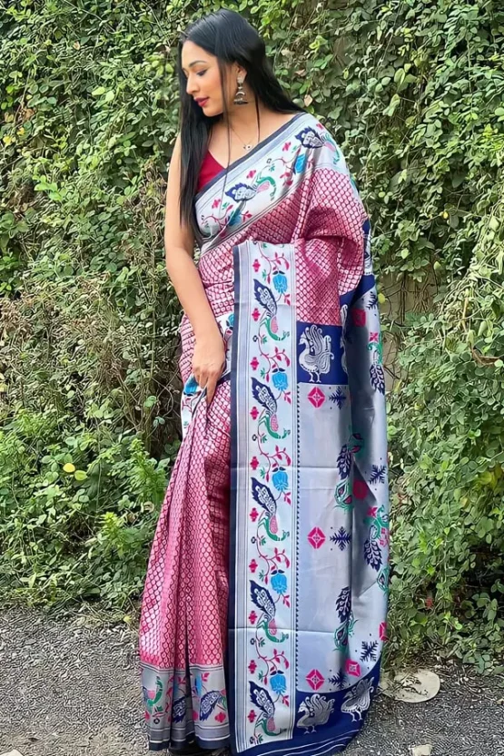Beautiful Banarasi Art Silk Saree For Women