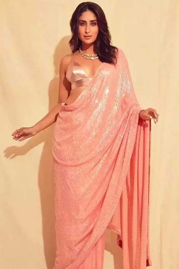 Kareena Kapoor Sequin Saree