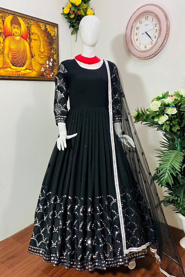 Designer Wedding Anarakali Gown Design