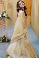 Rashmika Mandanna Party Wear Crop Top Lehenga For Wedding 2022