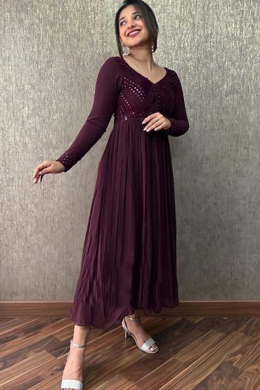 Simple Gown For Indian Wedding Reception 2022
