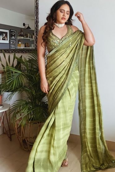 Party Wear Embroidered Sarees For Wedding 2022
