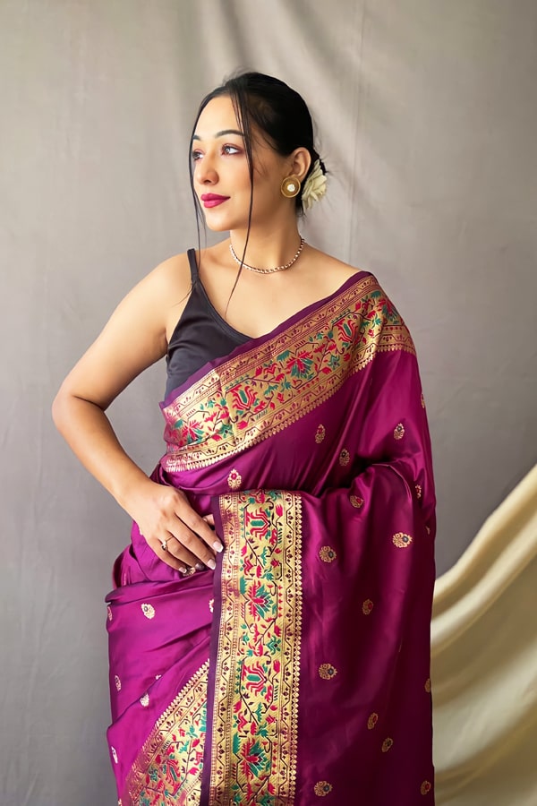 Traditional Paithani Saree Images With Price