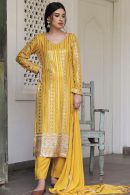 Yellow Salwar Suit Design For Girls
