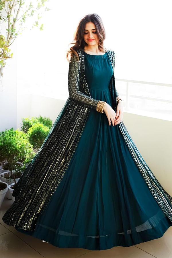 Discover more than 83 shrug gown design latest