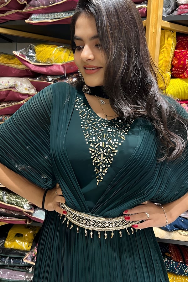 Designer Gown Dresses  Punjaban Designer Boutique