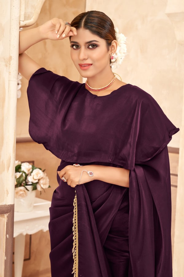 silk saree blouse designs front and back – Joshindia-sgquangbinhtourist.com.vn