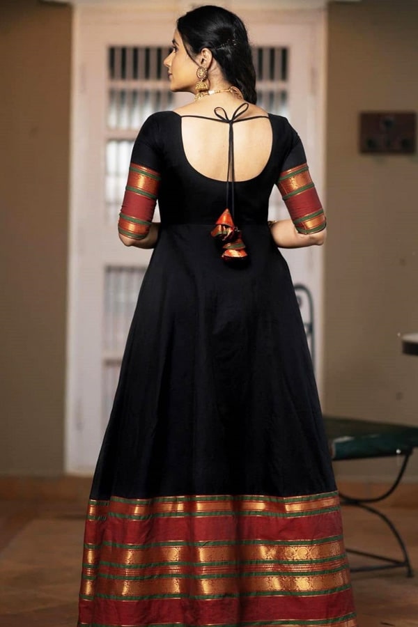Silk Gown For Womens