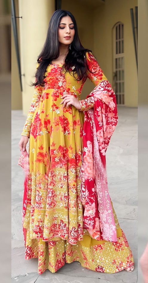 Yankita Kapoor Sharara Suit Set For Women