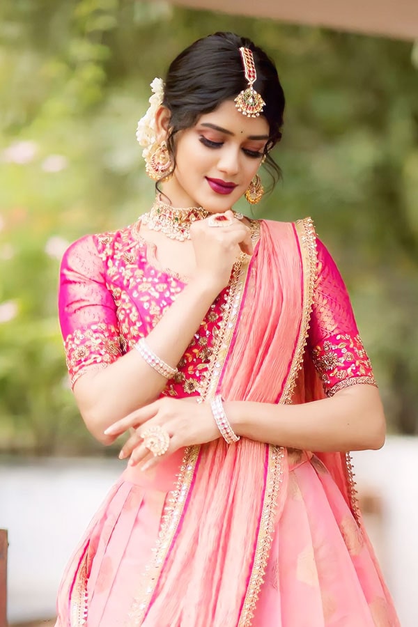 Bridal Designer Pattu half saree | Studio 149 | Chennai