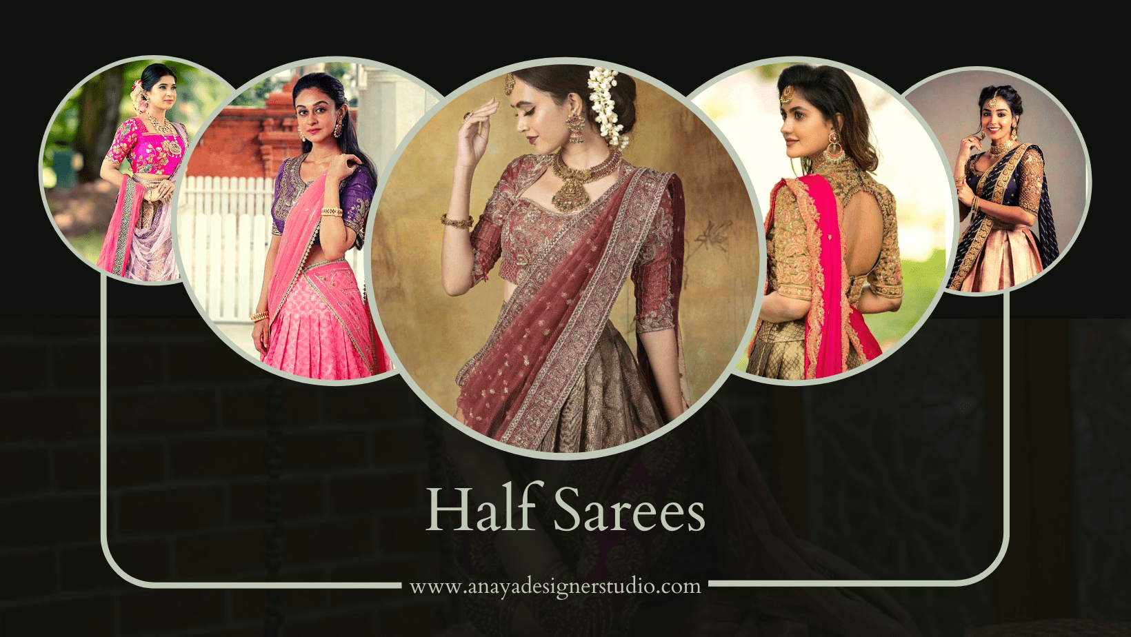 Know About Traditional Half Sarees