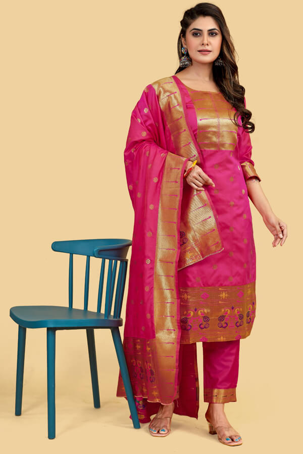 Buy Pink Block Printed Flare Kurti Online in India -Beyoung