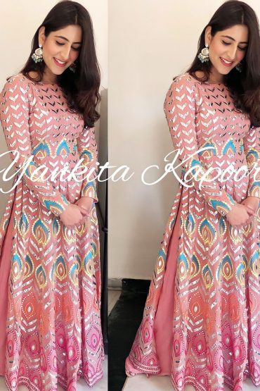Yankita Kapoor Anarkali Gown Dress Design