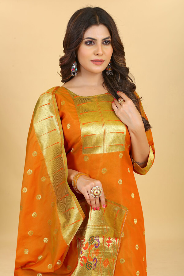 paithani saree dress with dupatta