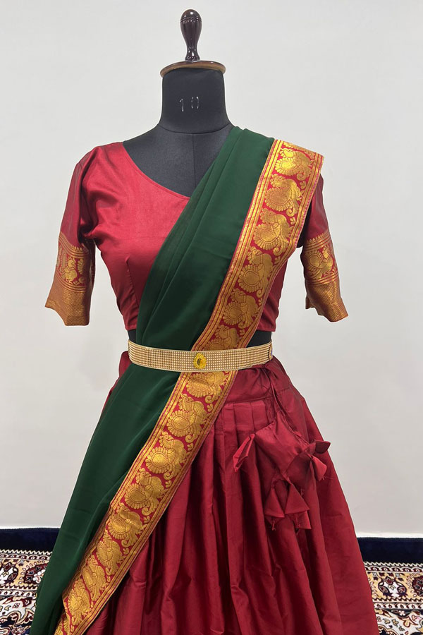 traditional half saree ragalahari 2023