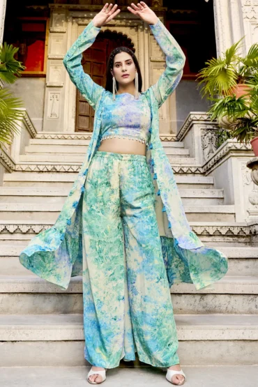 Online Ethnic Jacket Style Salwar Kameez | Andaazfashion.com